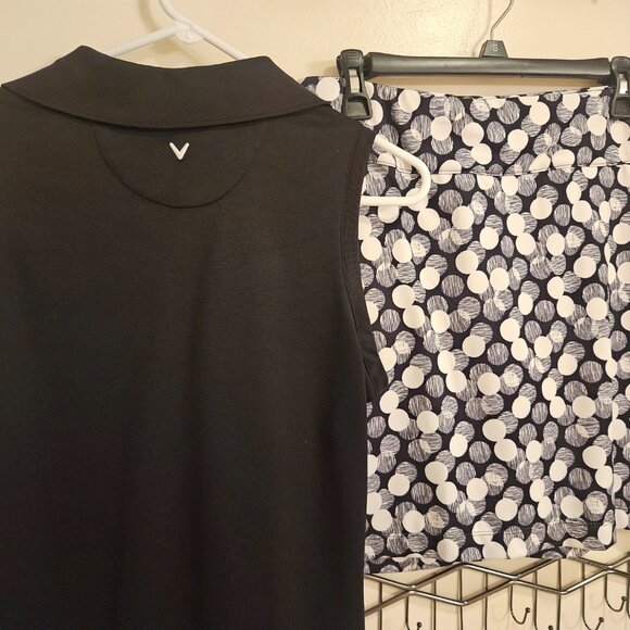 Ladies Calaway Sleeveless Polo and Coral Bay Skort - Picture 3 of 6